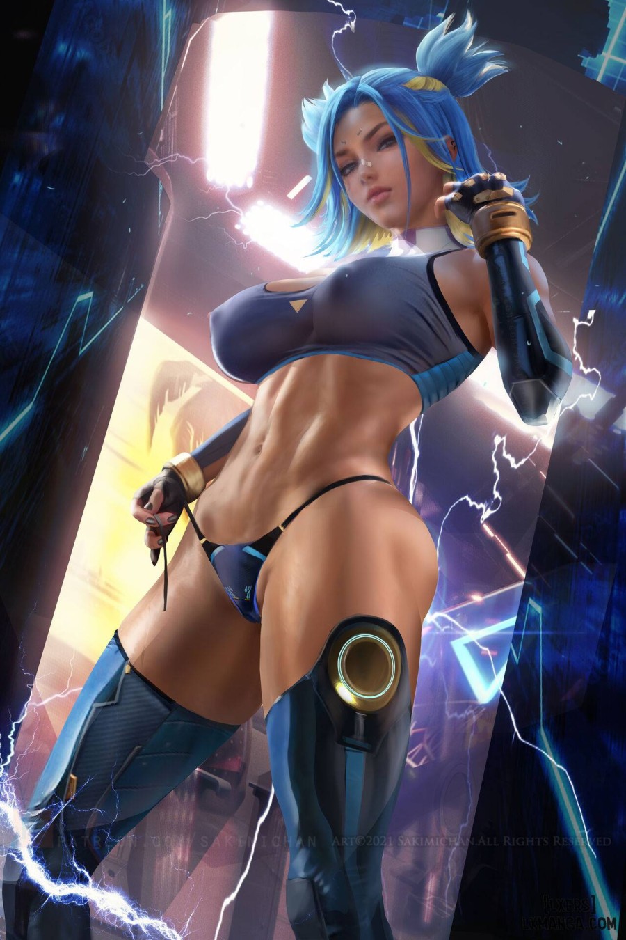 Artist Sakimichan 