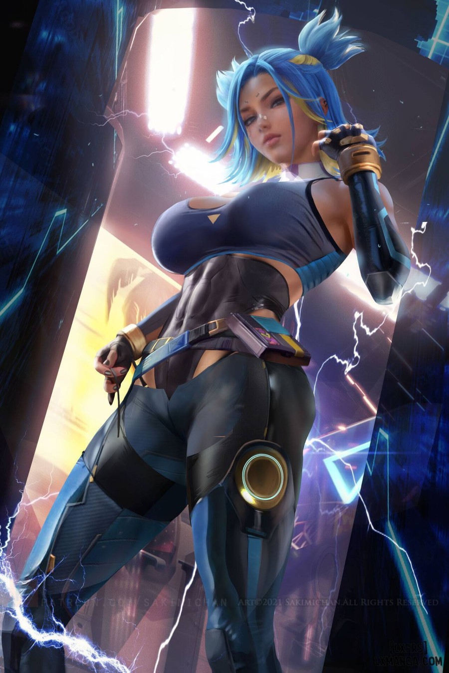 Artist Sakimichan 