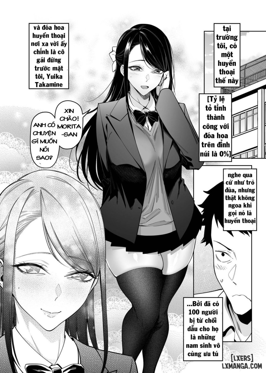 Takane no Hana e no Kokuhaku Seikouritsu wa Zero no Wake 