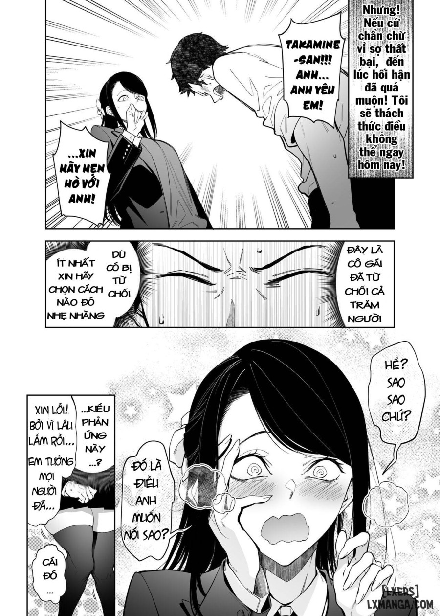 Takane no Hana e no Kokuhaku Seikouritsu wa Zero no Wake 