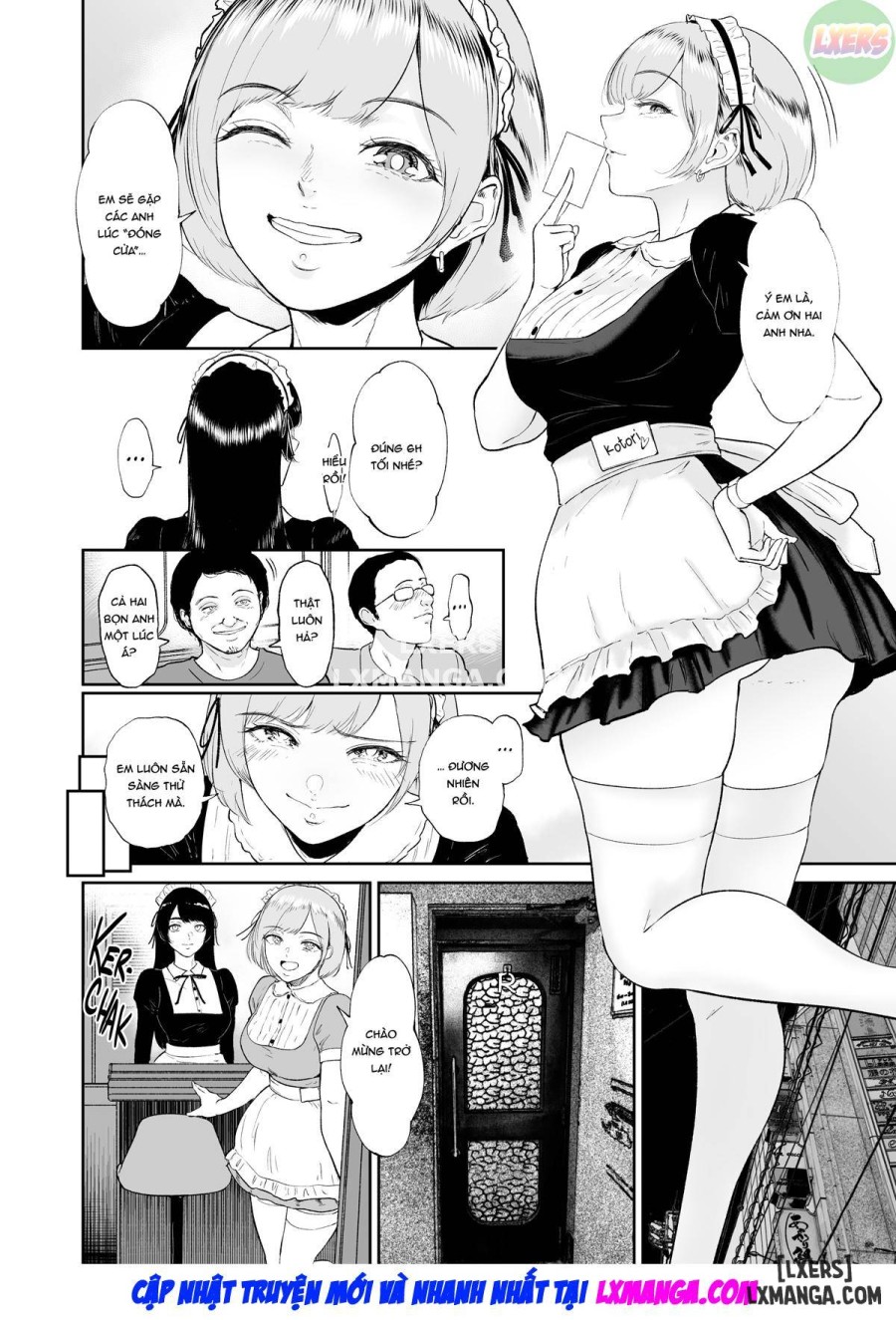 Maid Café After-Hours - Steamy Dealings Behind Closed Doors 