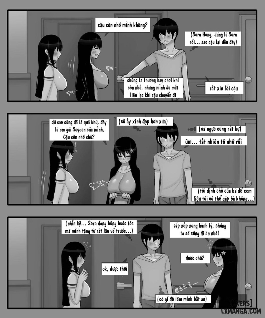 The story of a childhood friend becoming father's love 
