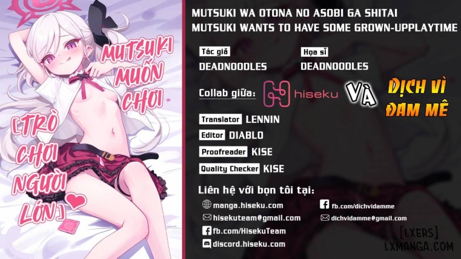 Mutsuki wa Otona no Asobi ga Shitai 
