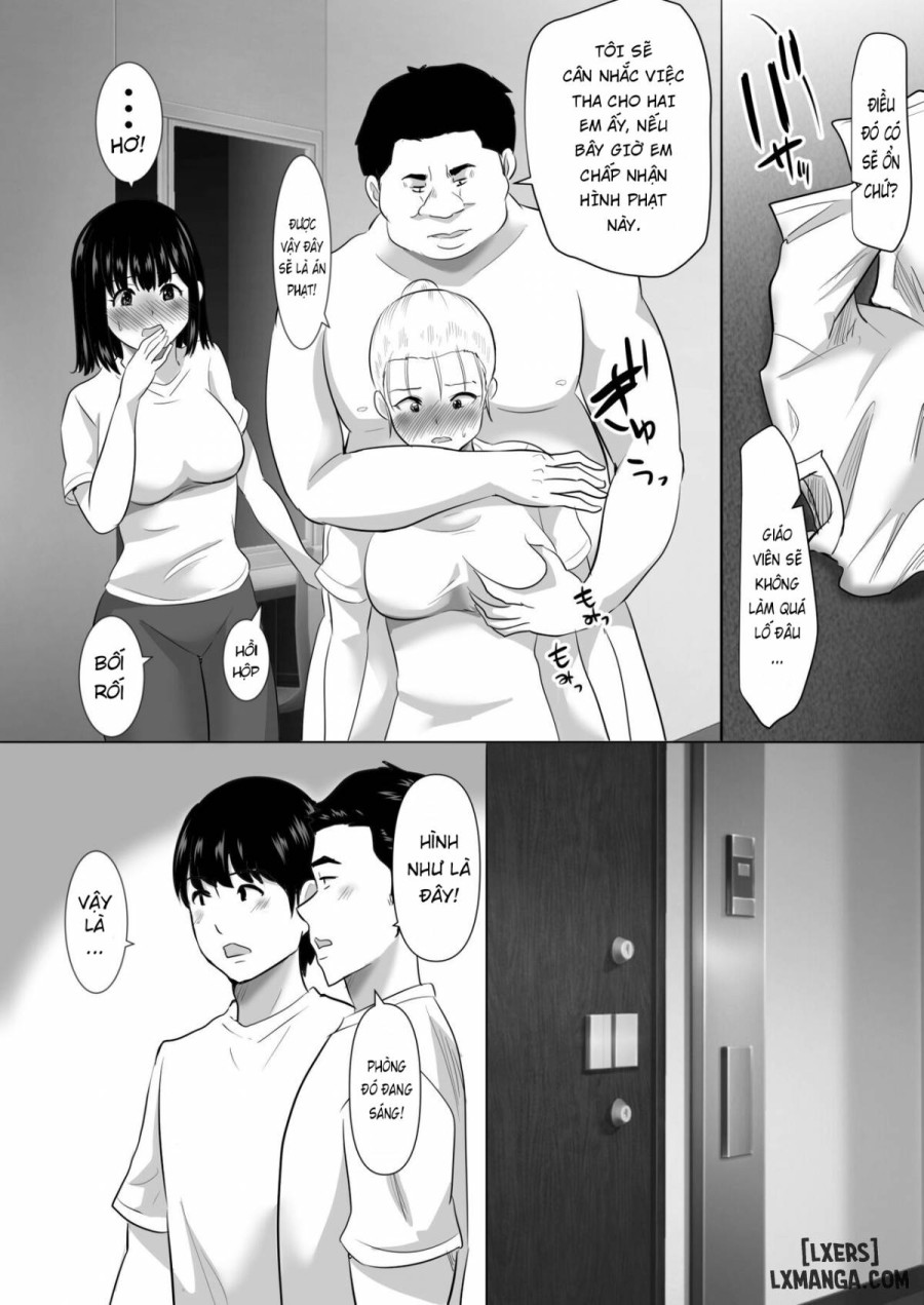 Shuugaku Ryokouchuu ni Mikkai ga Bare Hansei Beya de Seikatsu Shidou ni Netorare 