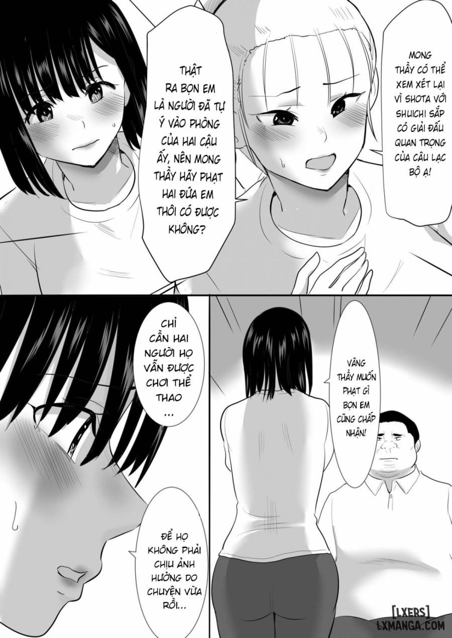 Shuugaku Ryokouchuu ni Mikkai ga Bare Hansei Beya de Seikatsu Shidou ni Netorare 