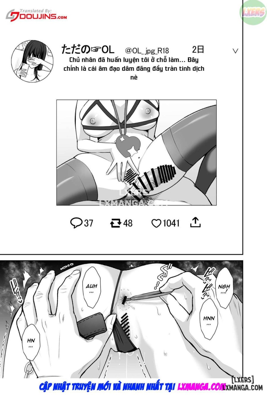 An Office Lady's Behind The Scenes Masochistic Onahole Training 