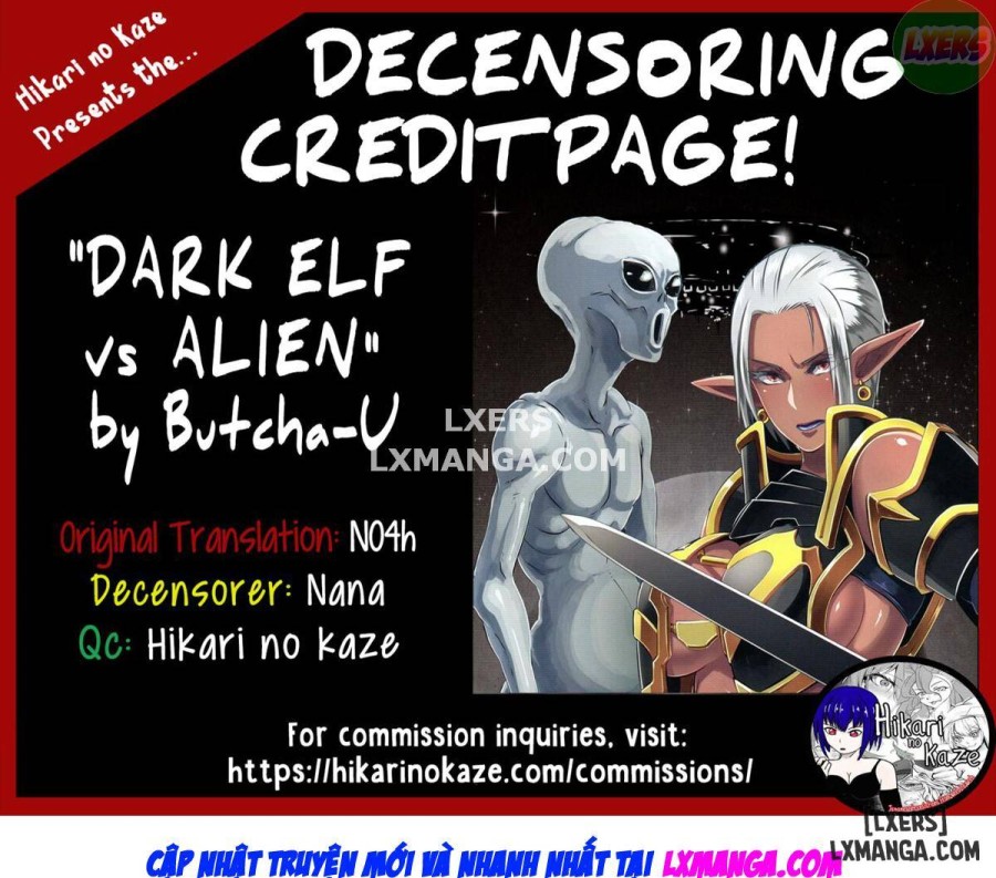 DARK ELF vs ALIEN 
