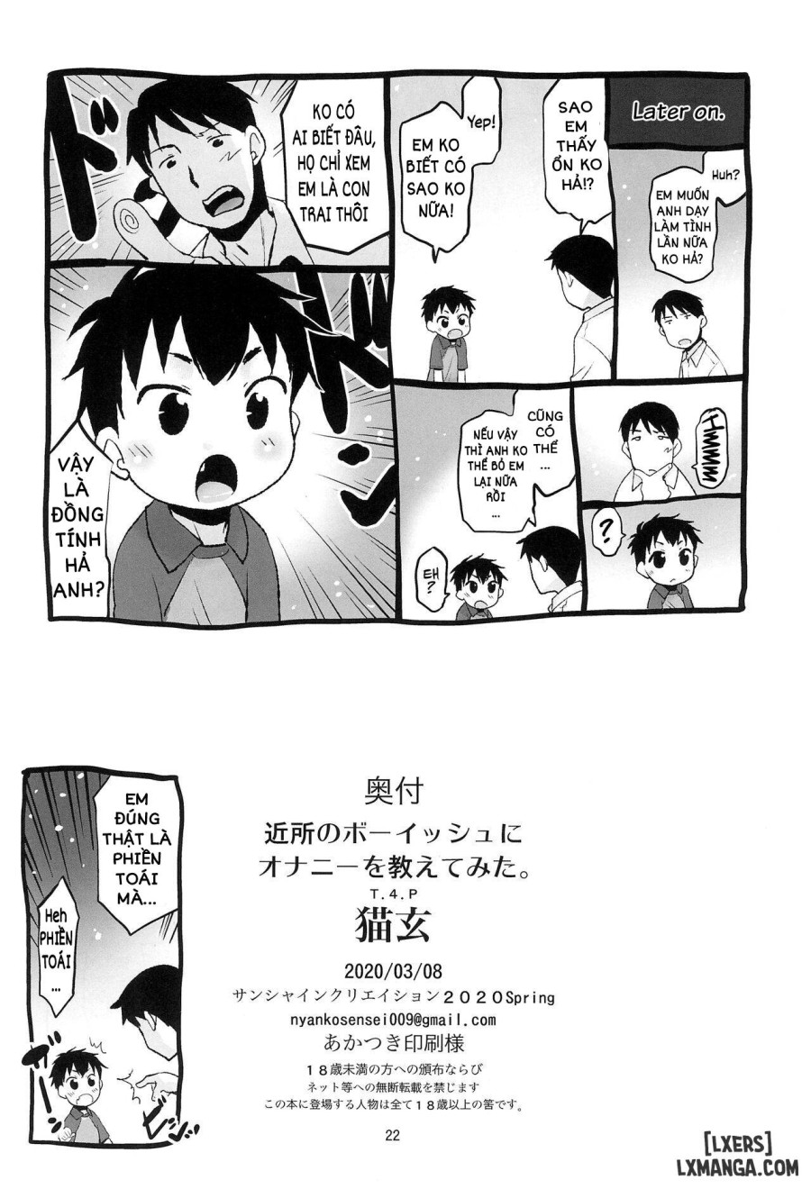 Kinjo no Boyish ni Onani o Oshietemita 