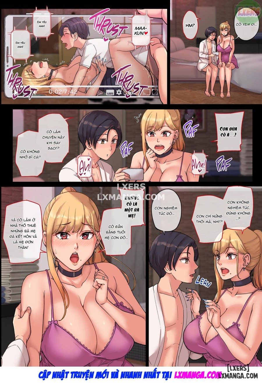 I Met My Friends Gyaru Mom in a Soapland 