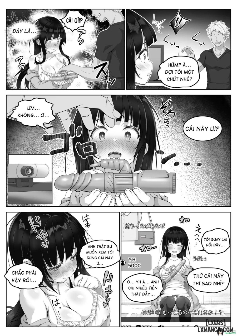 Streamer ‐ Neat and clean, she cha't atand the pleasure 