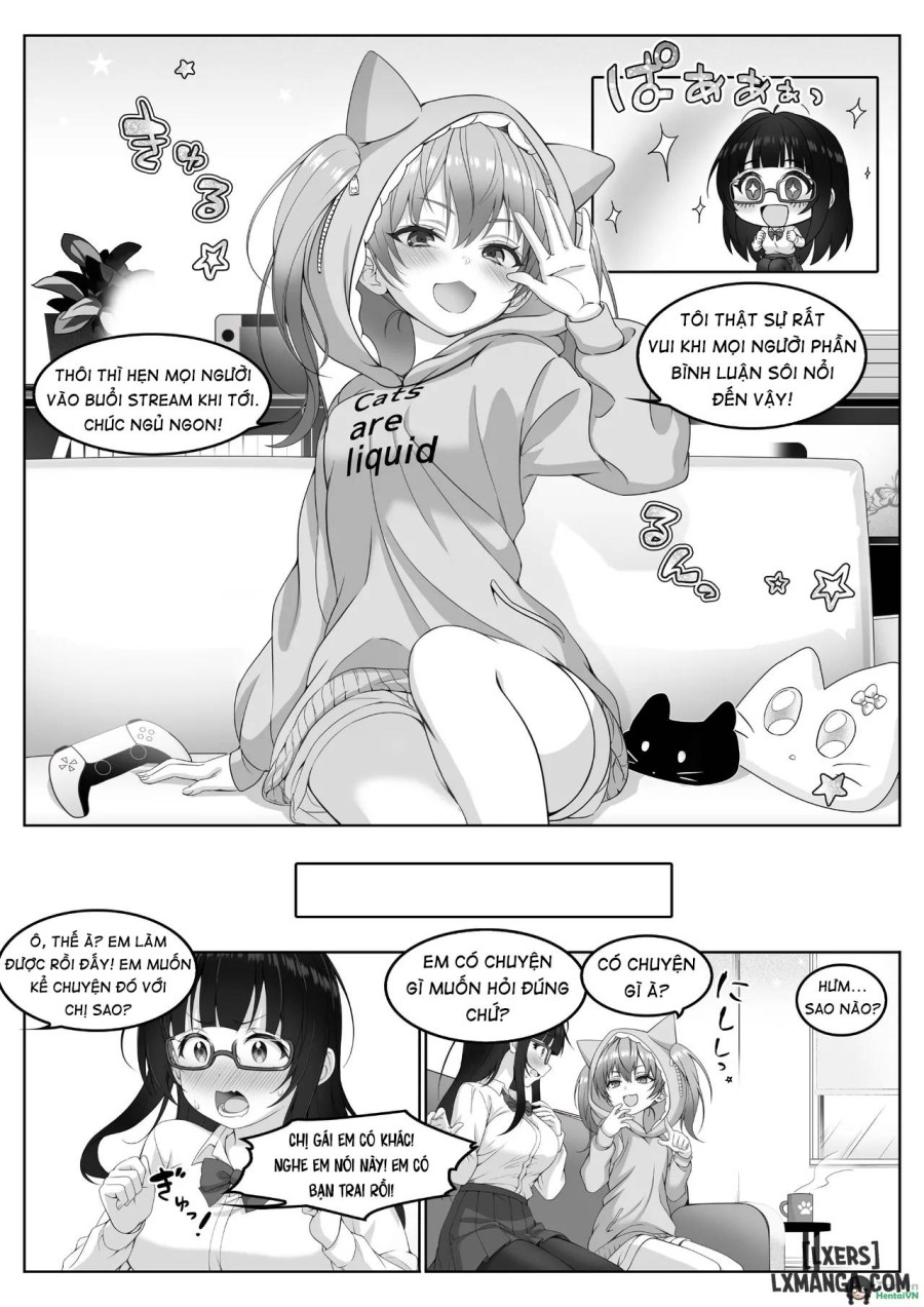 Streamer ‐ Neat and clean, she cha't atand the pleasure 