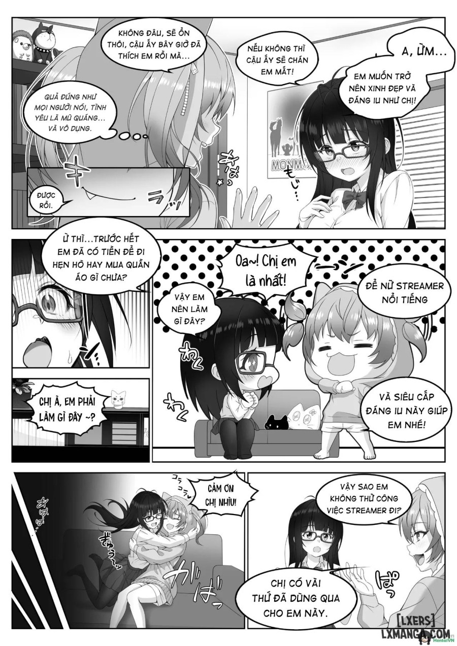Streamer ‐ Neat and clean, she cha't atand the pleasure 