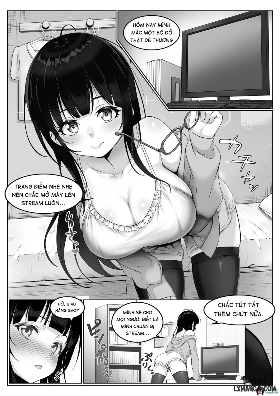 Streamer ‐ Neat and clean, she cha't atand the pleasure 