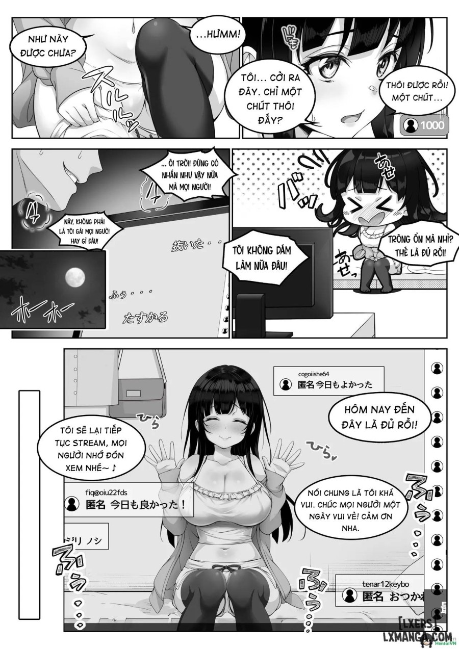 Streamer ‐ Neat and clean, she cha't atand the pleasure 