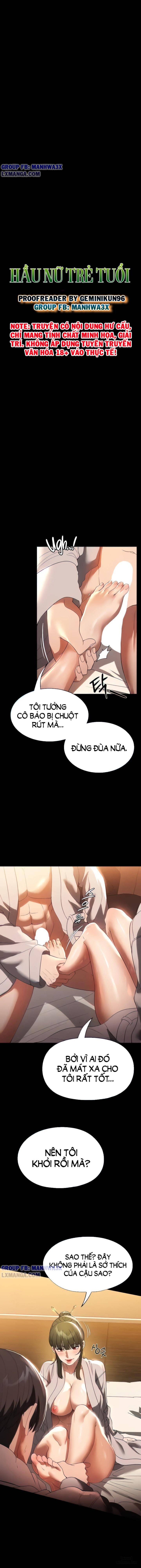 Hầu nữ trẻ tuổi 