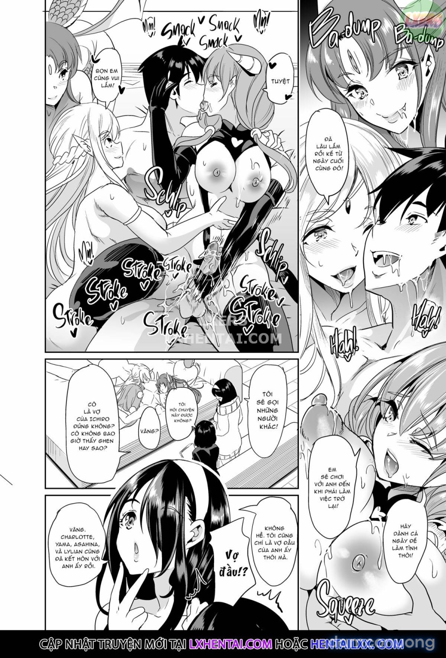 Dàn harem của tôi ở thế giới khác 