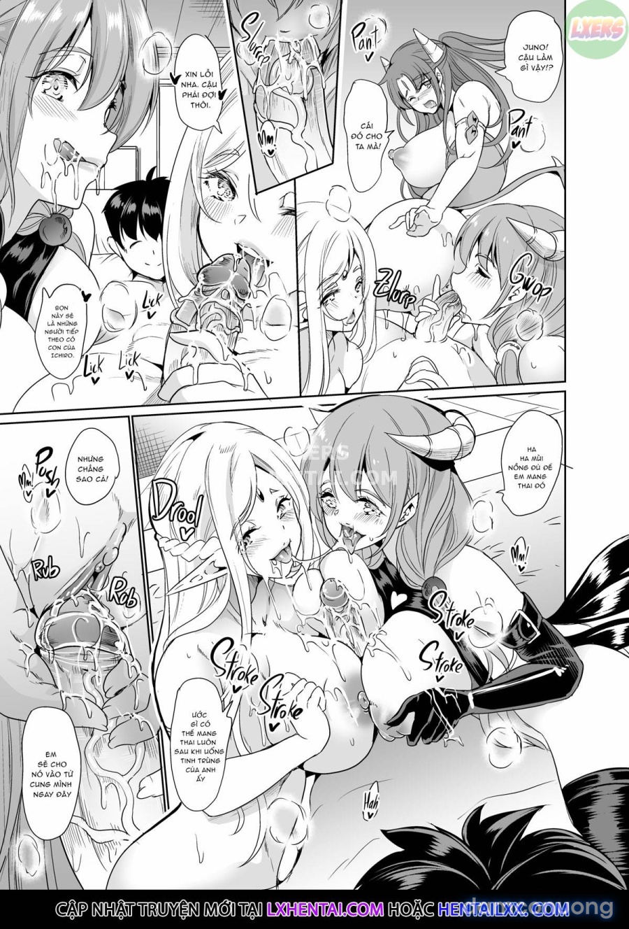 Dàn harem của tôi ở thế giới khác 
