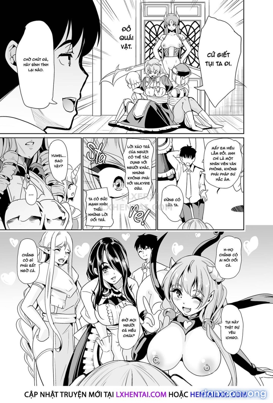 Dàn harem của tôi ở thế giới khác 