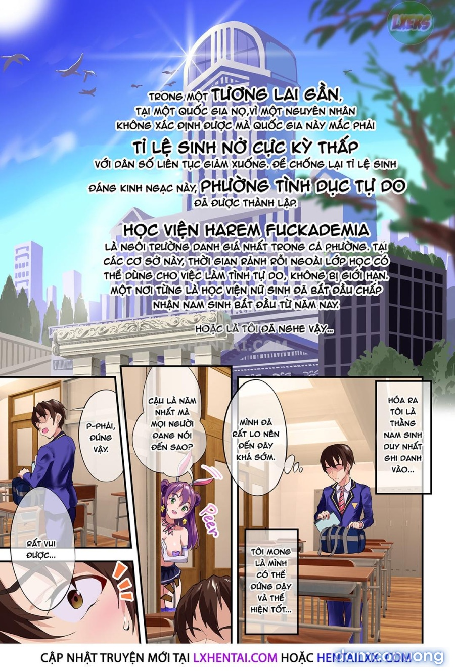 Dàn harem ở học viện chịch của tôi 
