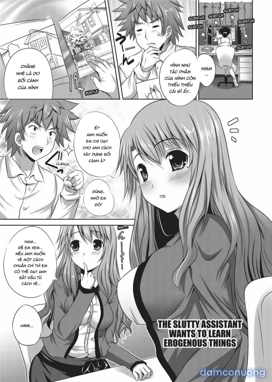 Những họa sĩ manga xinh đẹp và trợ lý dâm dục 