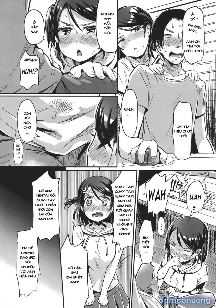 Onii-chan!? Đừng thủ dâm mà!!! 