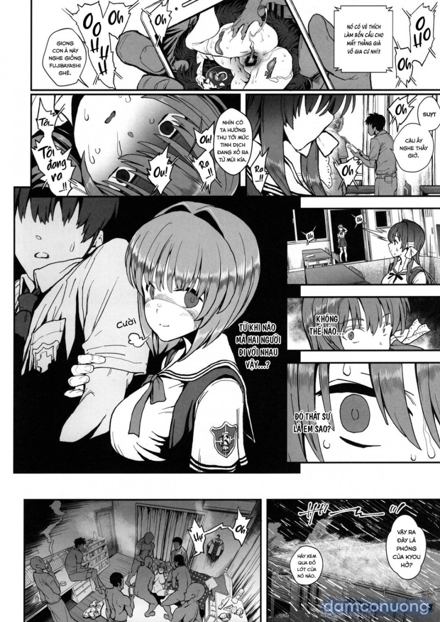 Fujibayashi Kyō bị hiếp tập thể (CLANNAD Dj) 