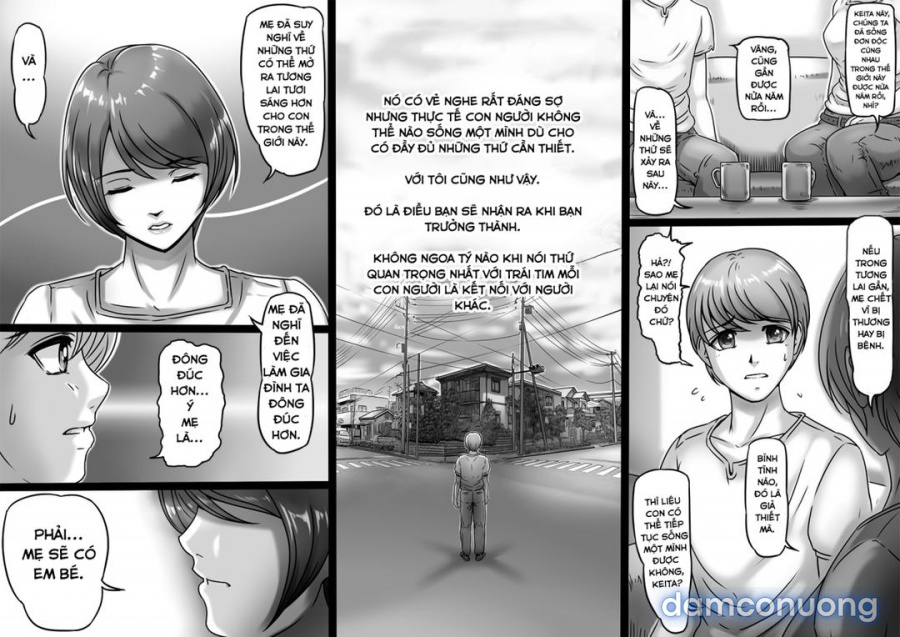 Thành phố chỉ còn mỗi hai mẹ con tôi 