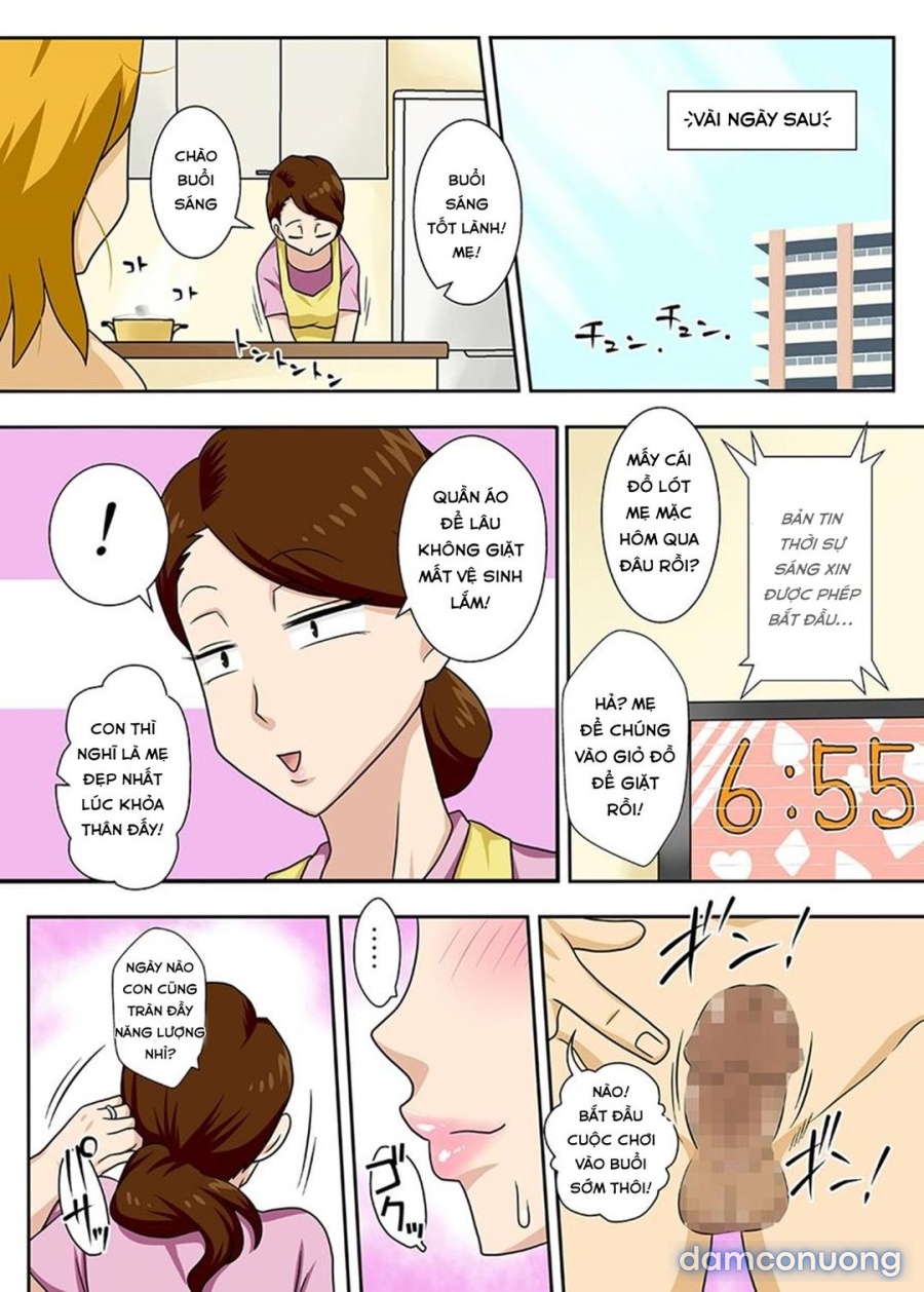 Con trai trở về đã là một gã tóc vàng 