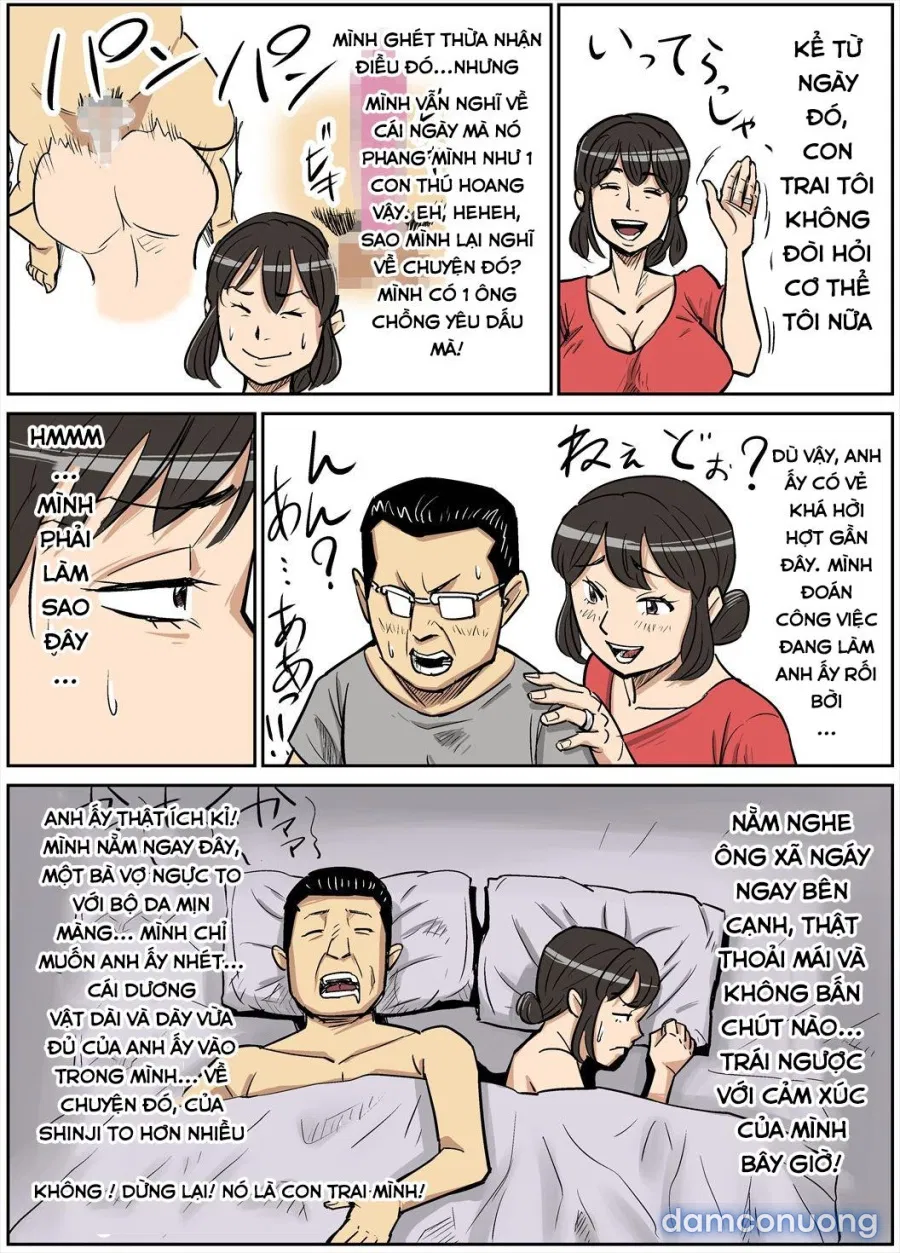 Shinji và mẹ 