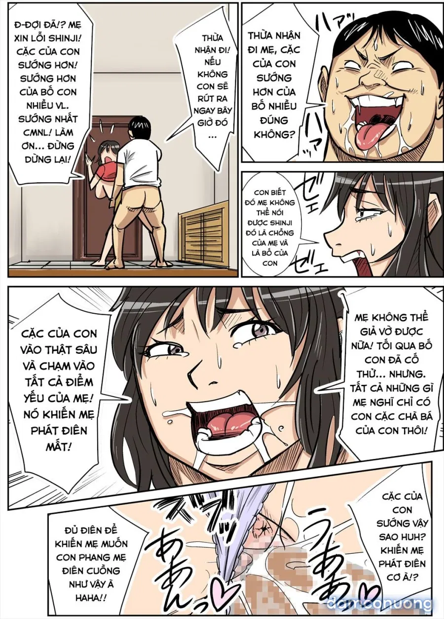 Shinji và mẹ 