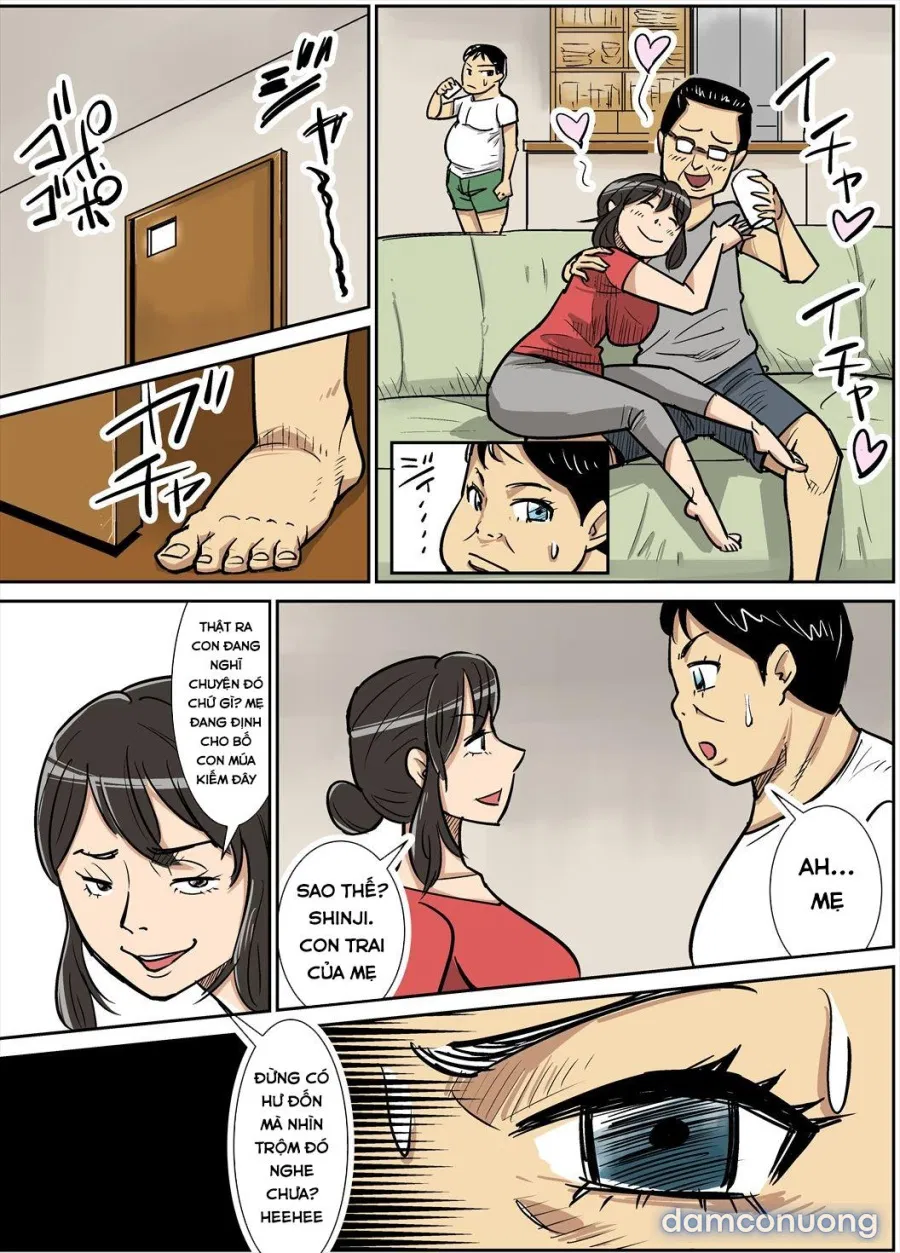 Shinji và mẹ 