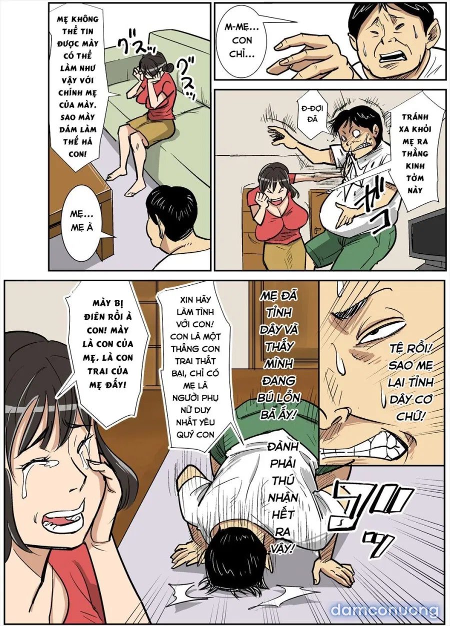 Shinji và mẹ 