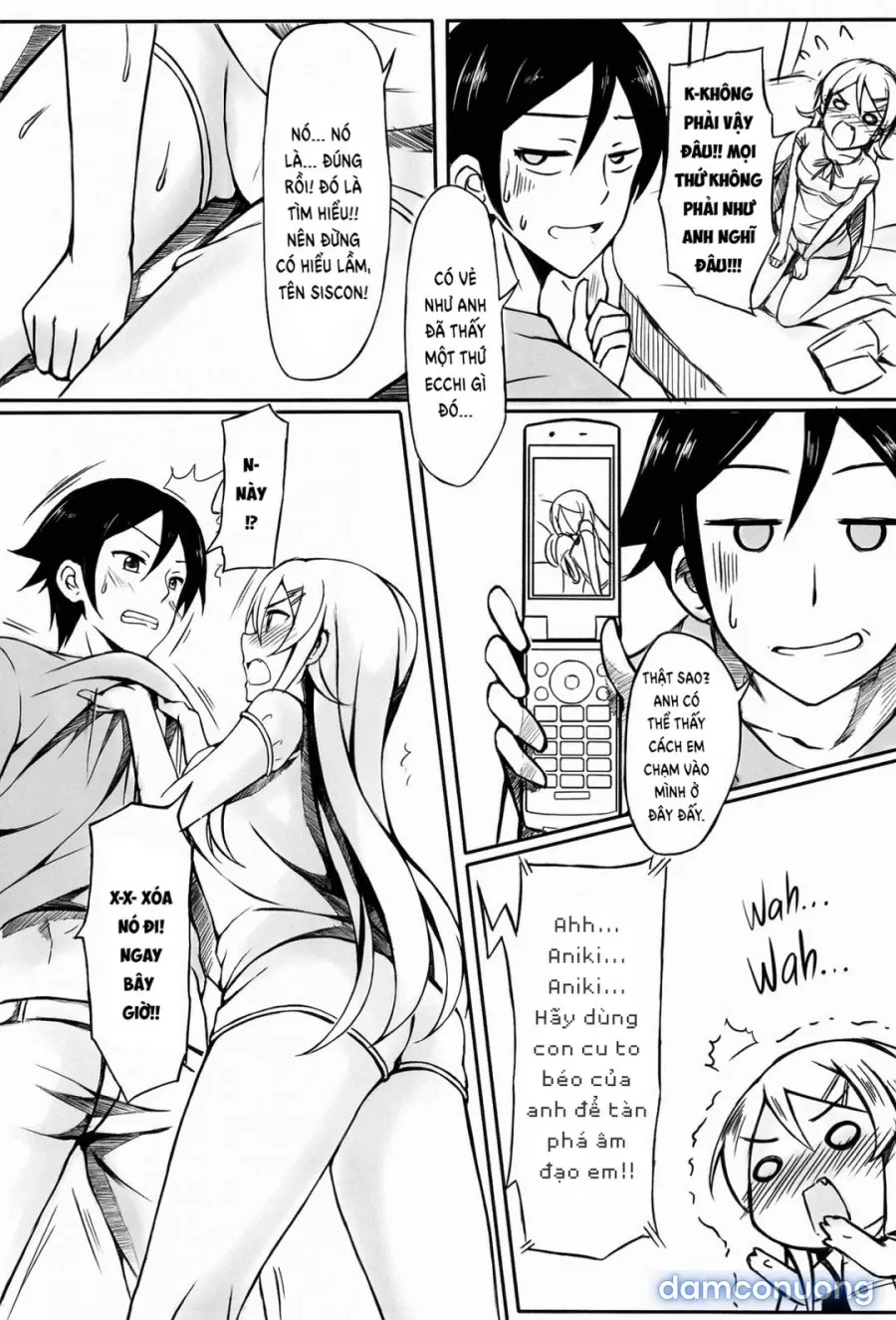 Tôi muốn tiếp tục ghẹo Kirino-chan 