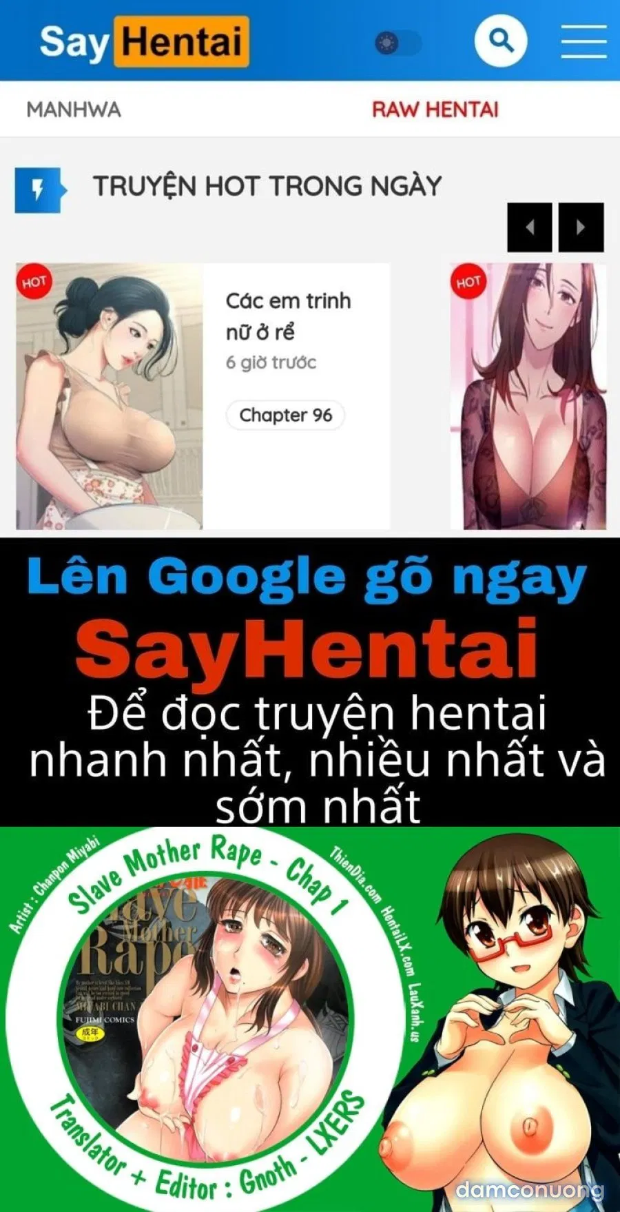 Hãm hiếp và biến mẹ thành nô lệ 