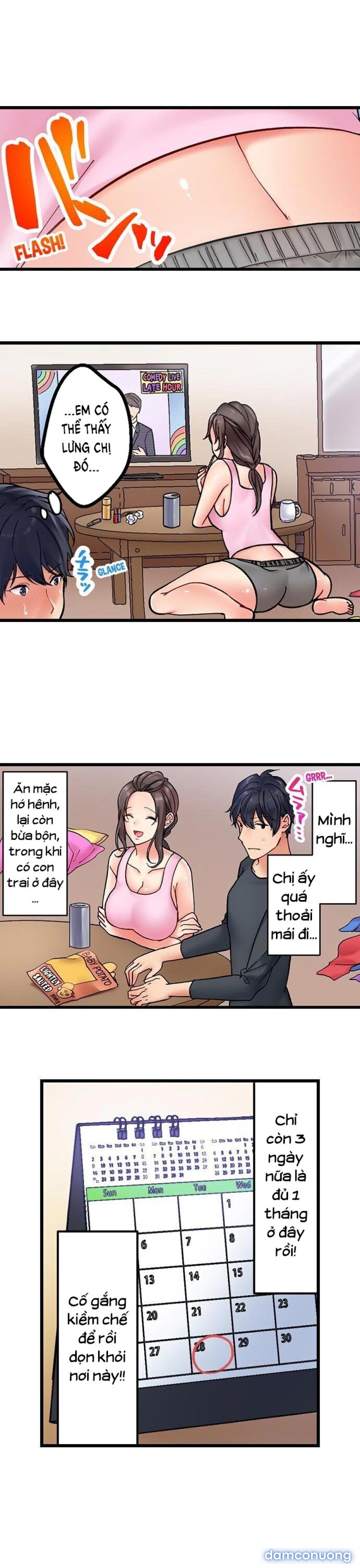 Ở cùng chị họ - Kiềm chế ham muốn thất bại 