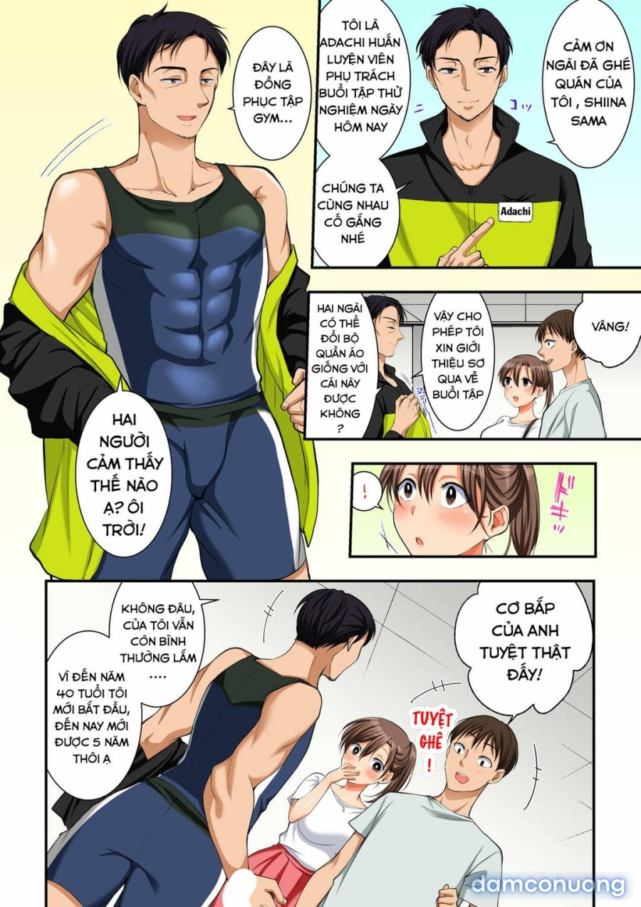 Lần đầu đi tập gym 