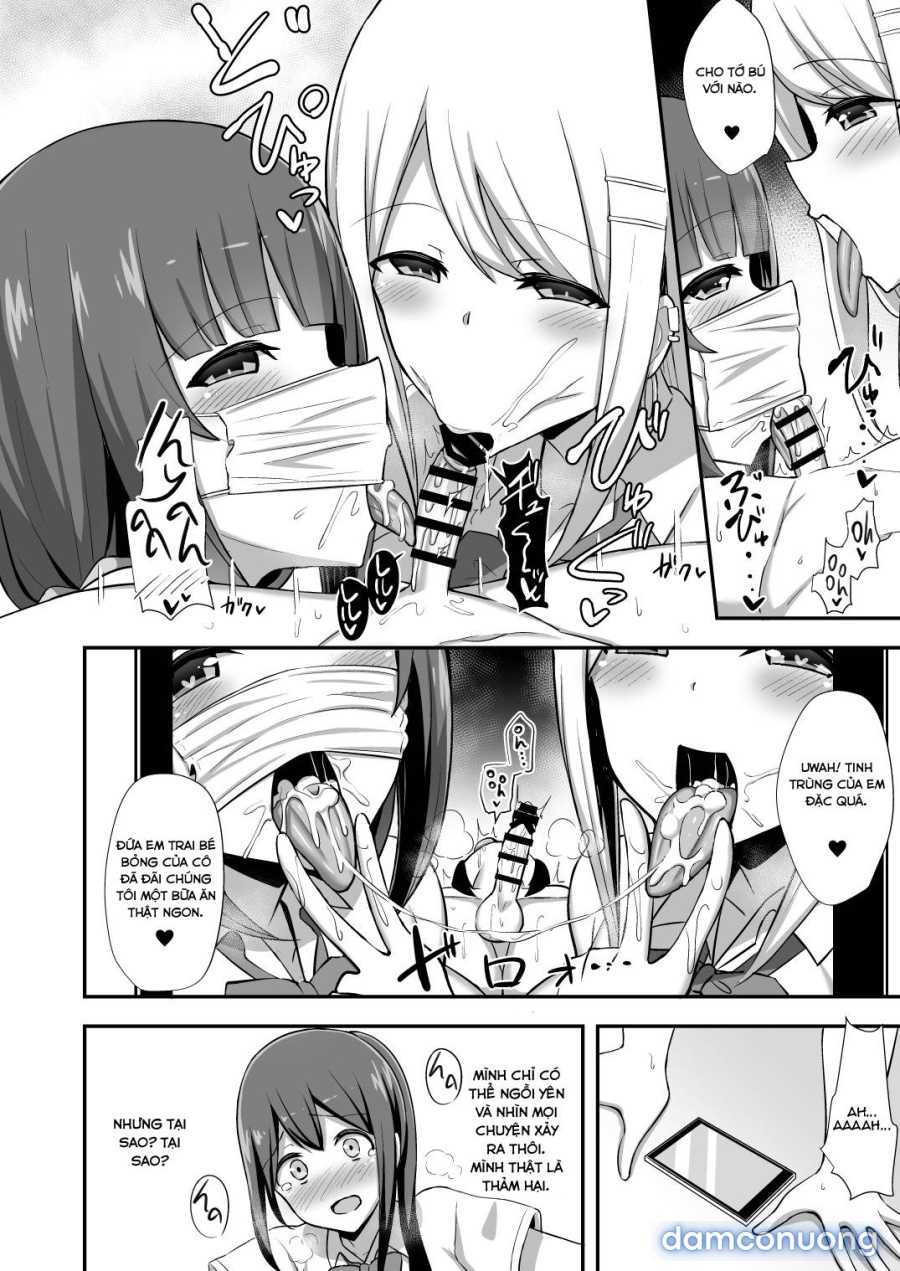 Morality's Downfall -Little Brother Stolen by Lecher JK Gyaru Duo 