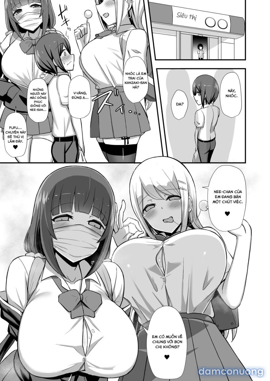 Morality's Downfall -Little Brother Stolen by Lecher JK Gyaru Duo 
