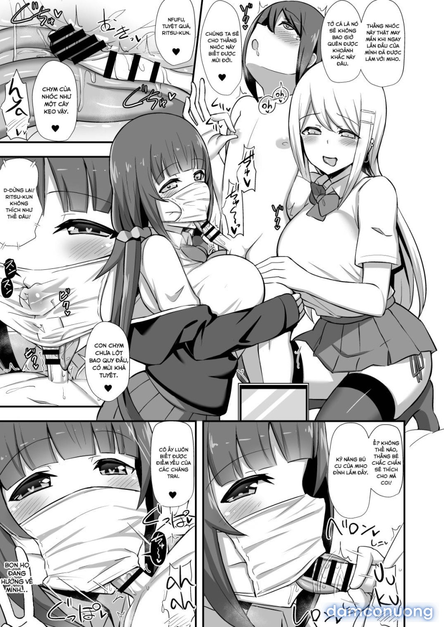 Morality's Downfall -Little Brother Stolen by Lecher JK Gyaru Duo 
