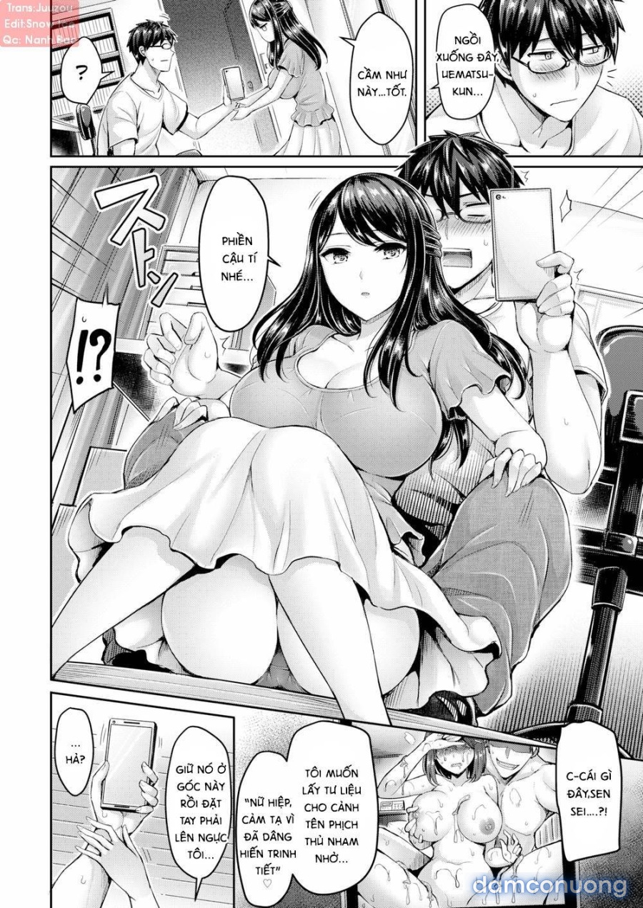 Sensei làm trò gì vậy? 