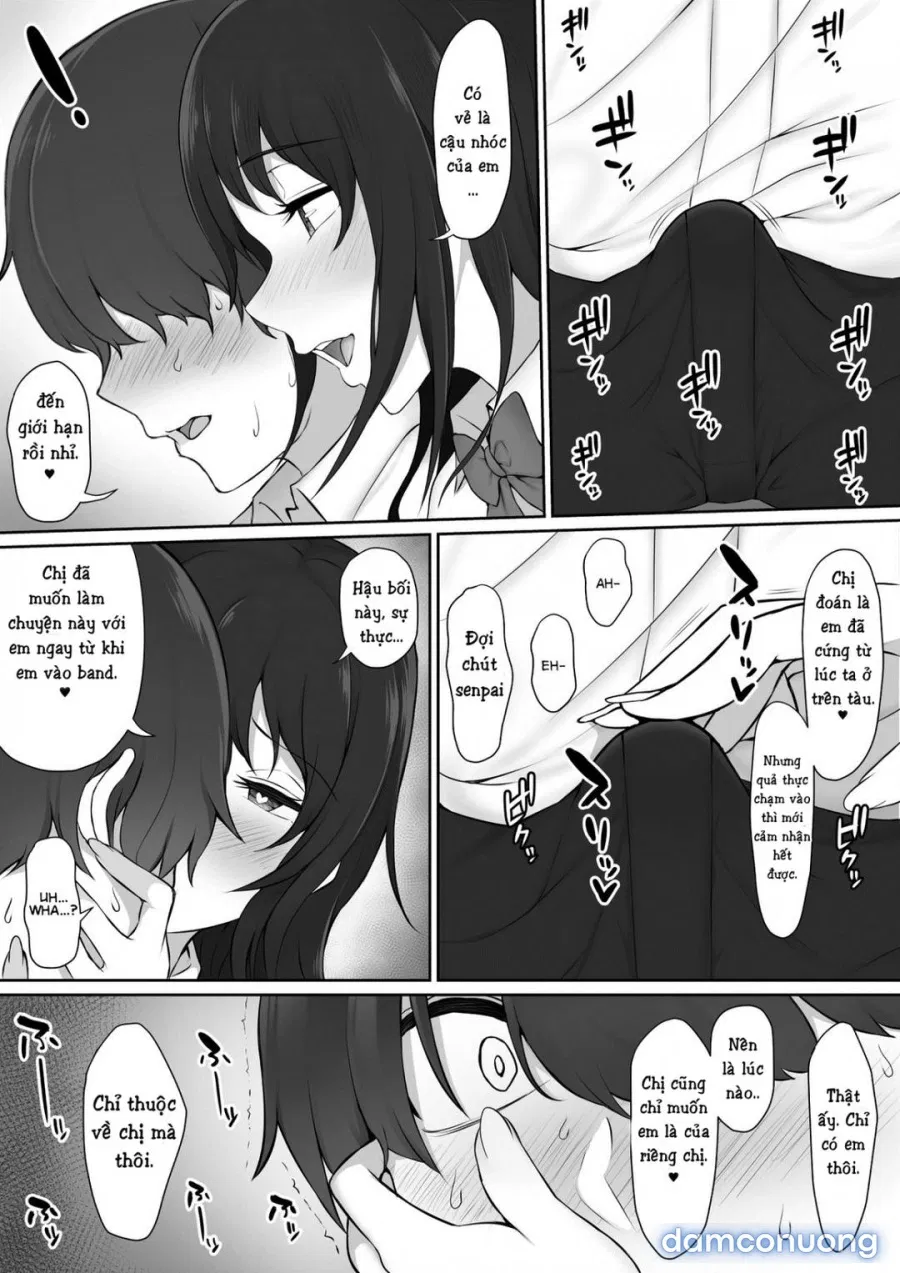 Senpai Mà Tôi Crush Dẫn Tôi Về Nhà Sau Giờ Học 