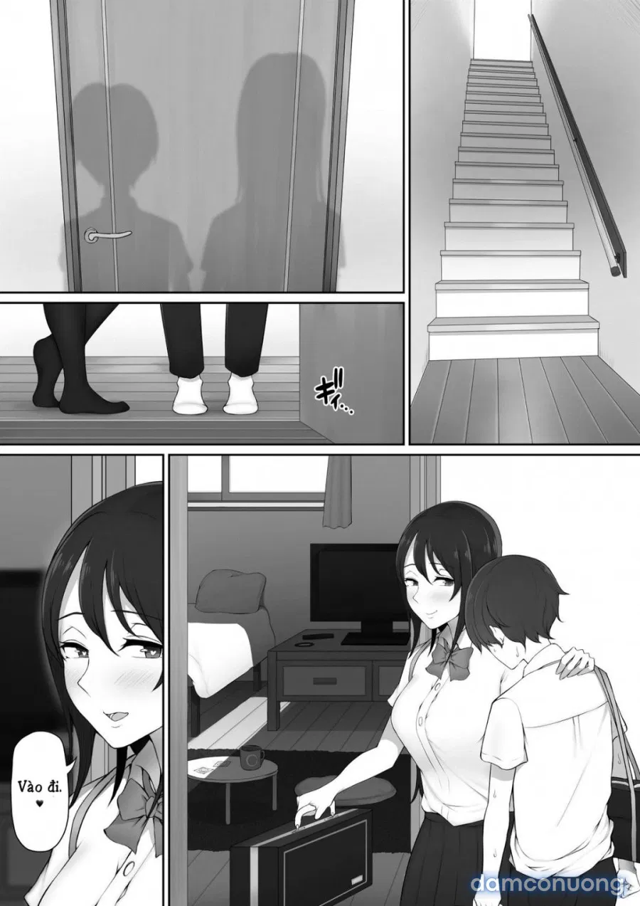 Senpai Mà Tôi Crush Dẫn Tôi Về Nhà Sau Giờ Học 