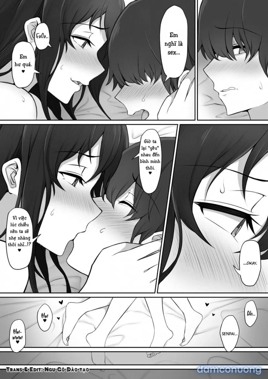 Senpai Mà Tôi Crush Dẫn Tôi Về Nhà Sau Giờ Học 