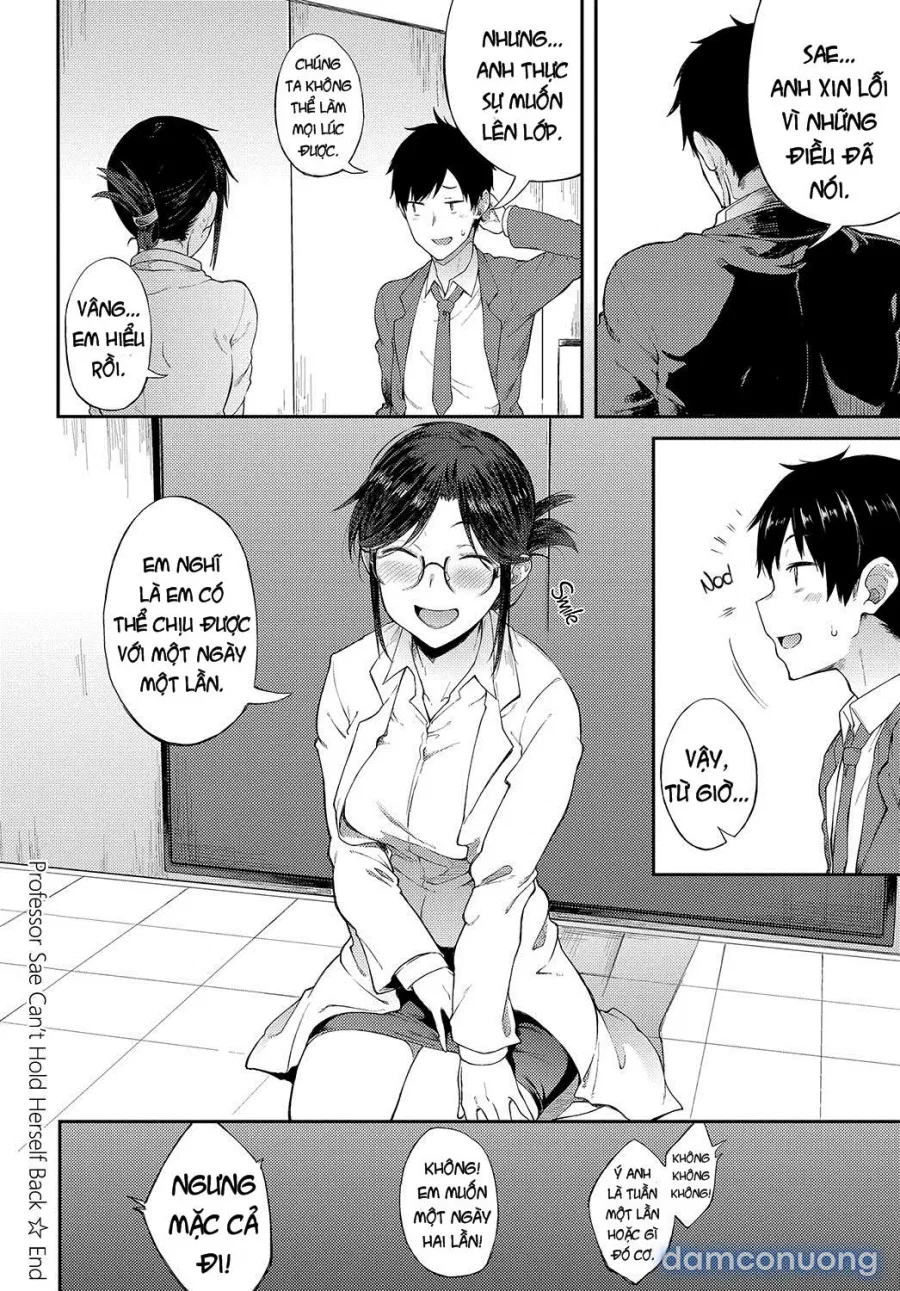 Sae-chan sensei hết kiềm chế nổi nữa rồi 