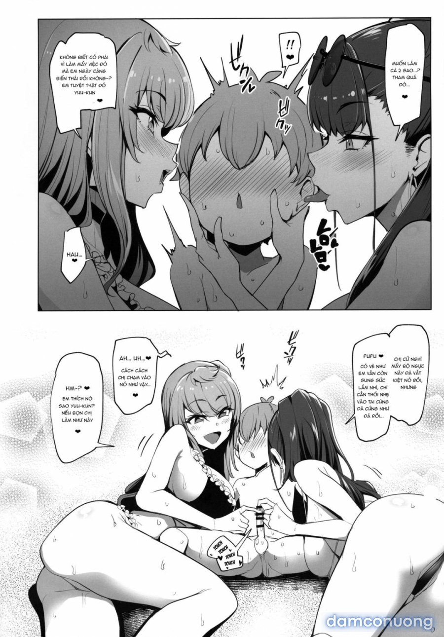 Odekake Shita no wa H na Gal Onee-chan-tachi to no Umi deshita 