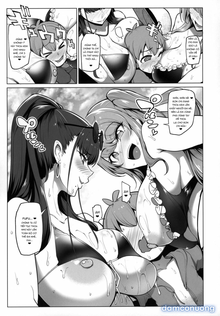 Odekake Shita no wa H na Gal Onee-chan-tachi to no Umi deshita 