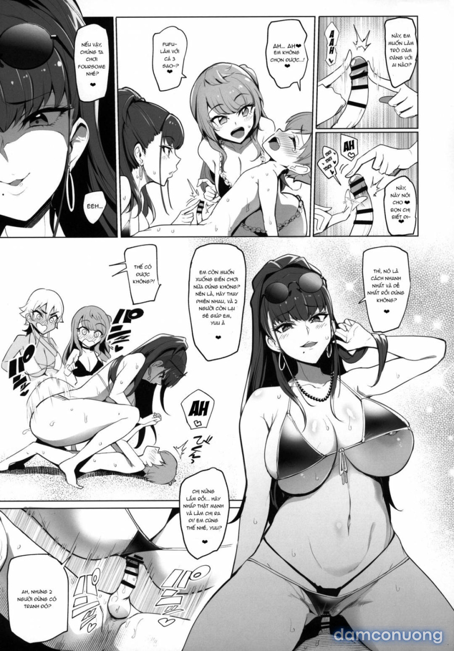 Odekake Shita no wa H na Gal Onee-chan-tachi to no Umi deshita 