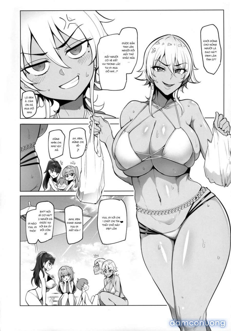 Odekake Shita no wa H na Gal Onee-chan-tachi to no Umi deshita 