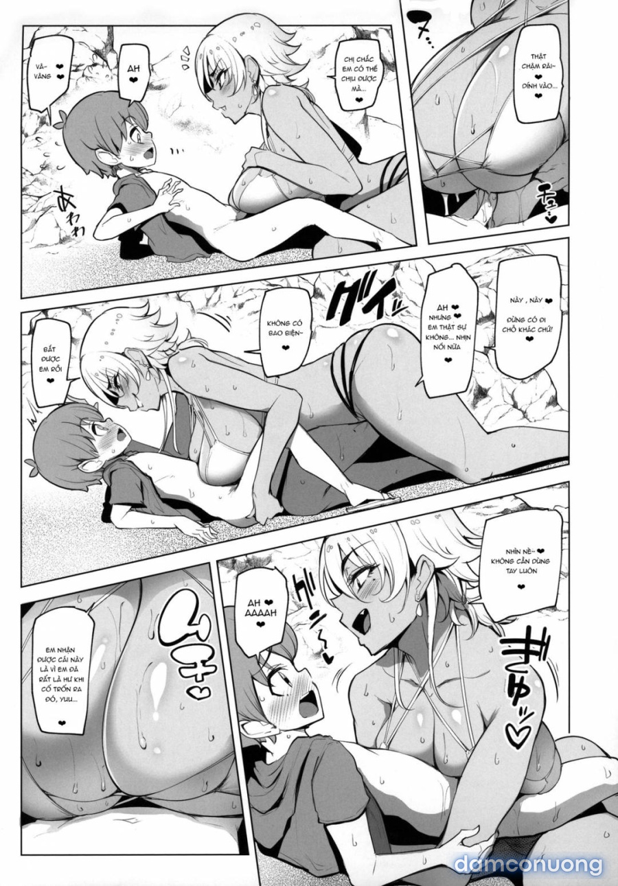 Odekake Shita no wa H na Gal Onee-chan-tachi to no Umi deshita 