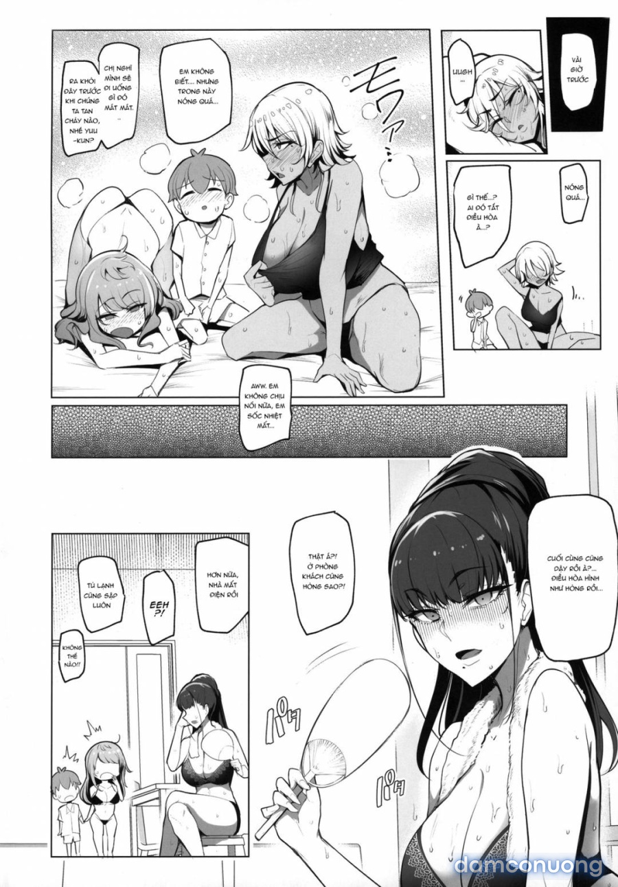 Odekake Shita no wa H na Gal Onee-chan-tachi to no Umi deshita 